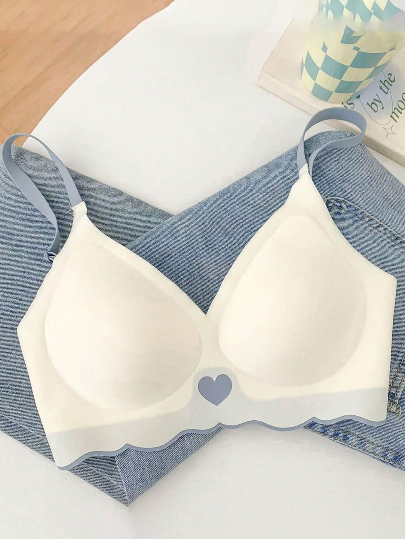 3PCS Crystal Jelly Soft Supportive Bralette, Thin And Non-Slip, Gather And Fixed Cup