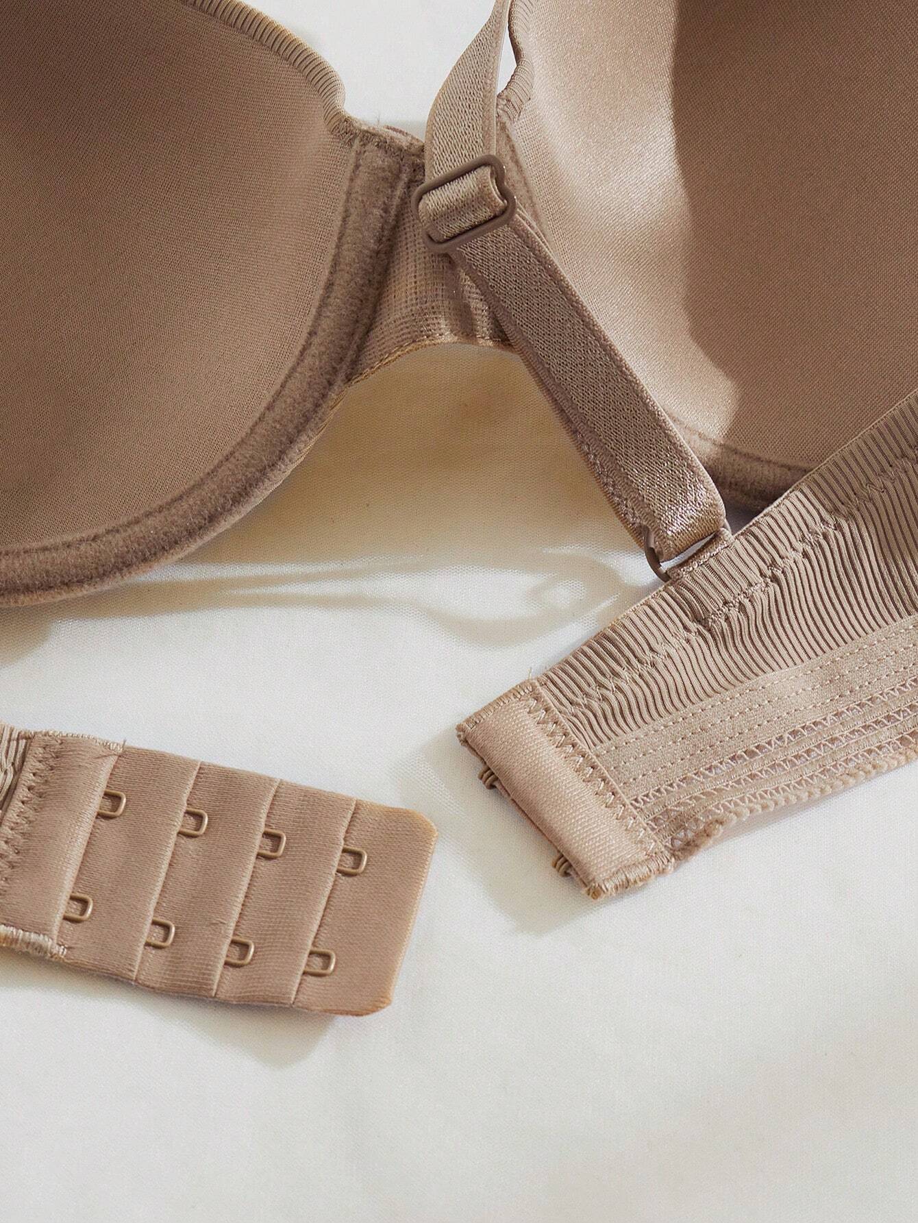 2pcs Solid Underwire Bra