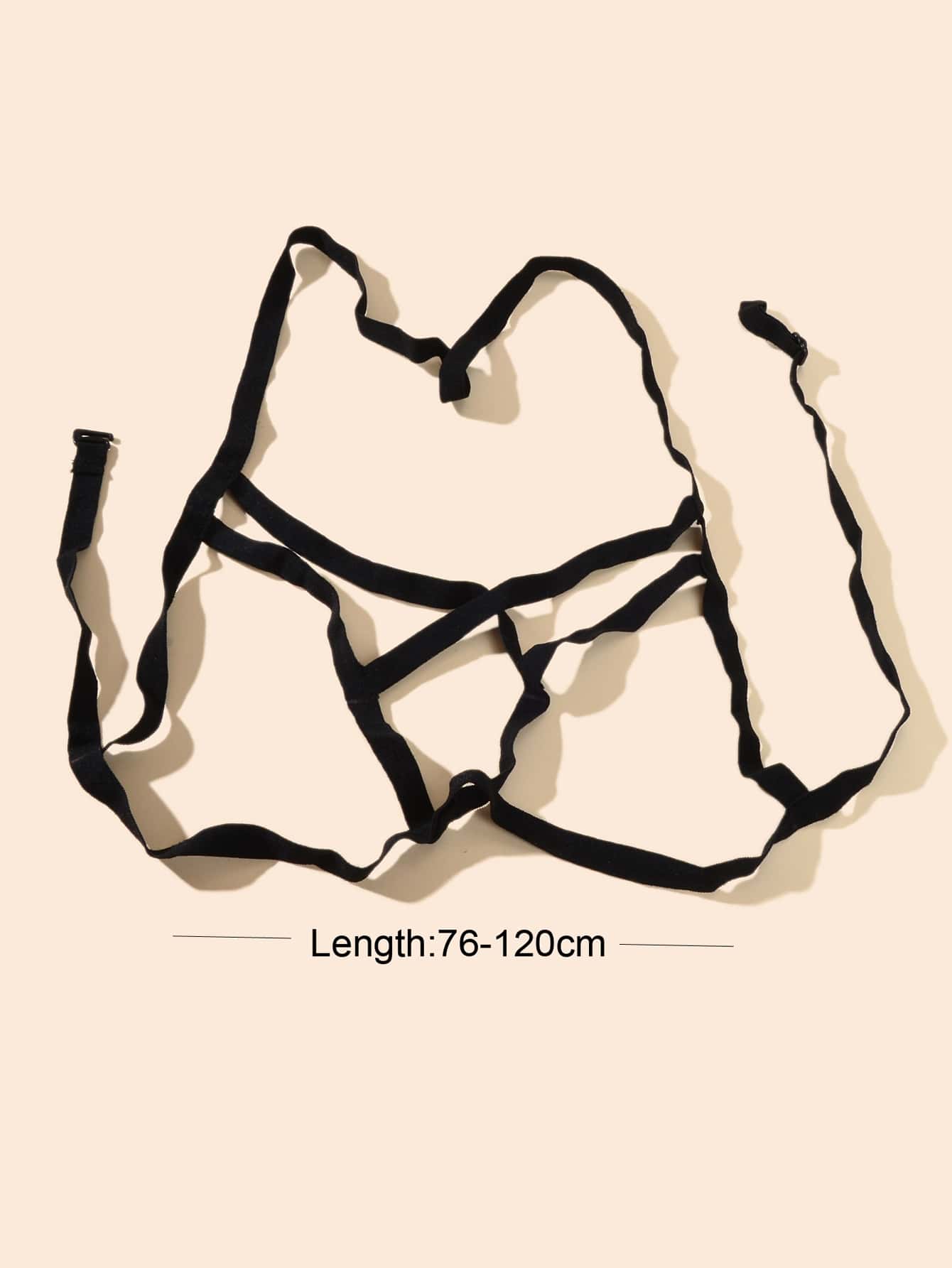 1pc Minimalist Sexy Chest Chains Black Elastic Band Body Chains Women Party Nightclub Body Jewelry