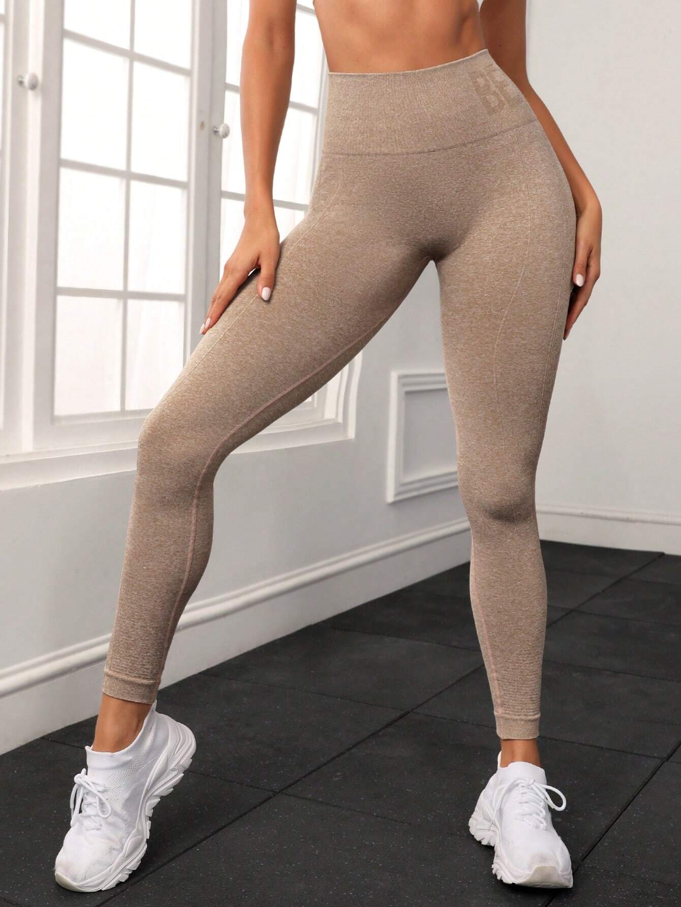 Yoga Basic Wide Waistband Sports Leggings