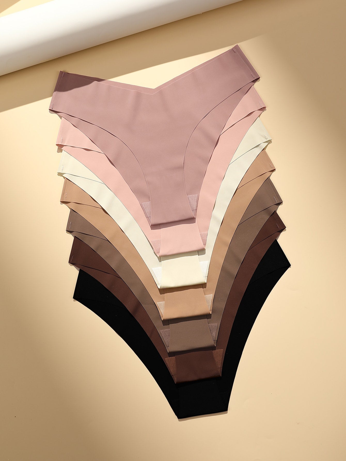 7pack Solid Simple Brief