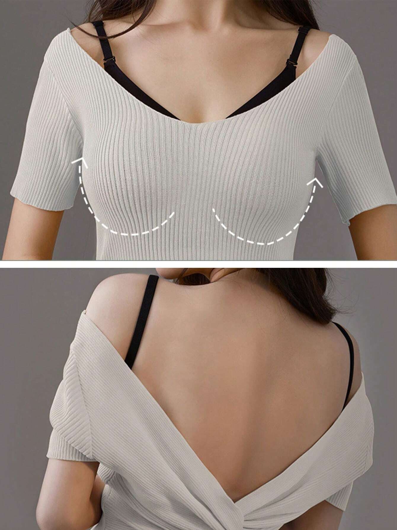 Sexy Low Back Backless Bras