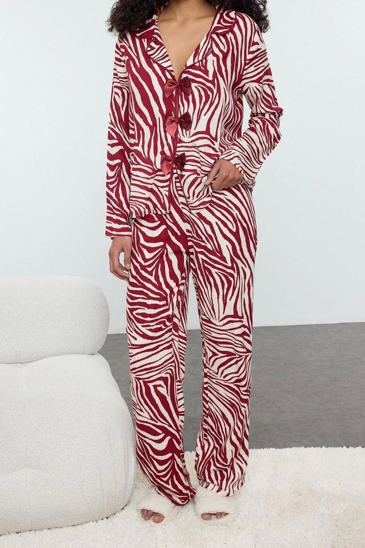 Woven Pajamas Set for Women