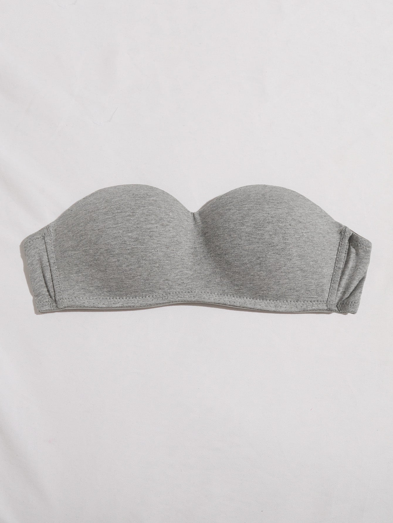 Solid Wireless Bra With Detachable Strap