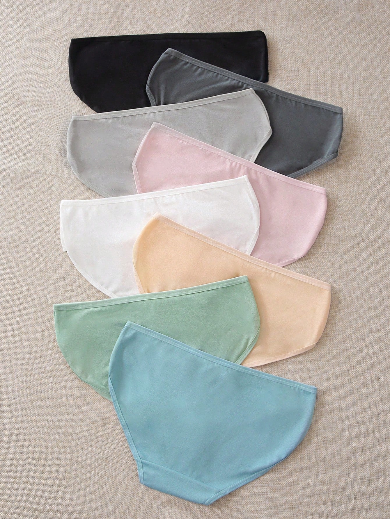 8pack Bow Decor Panty Set