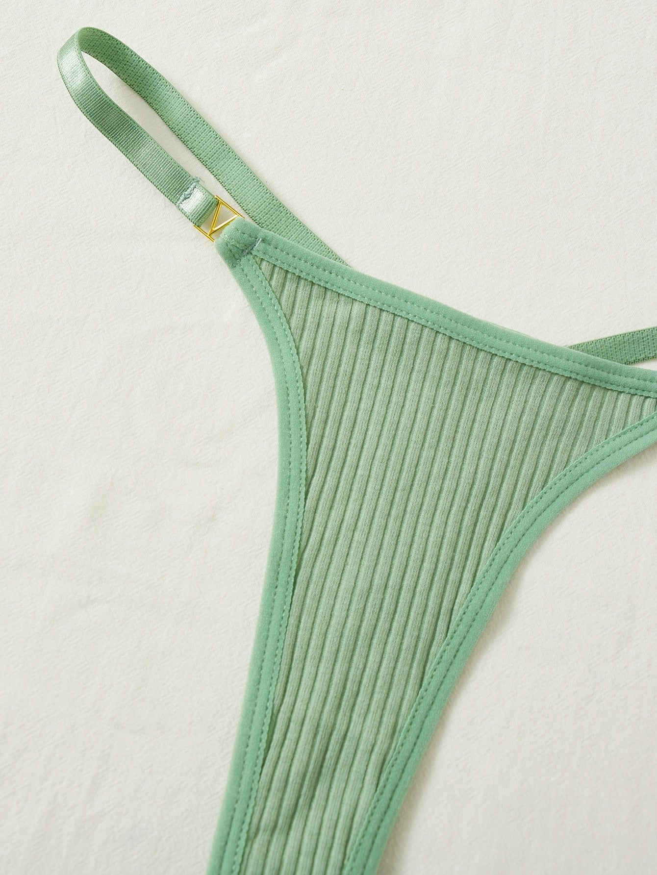 7pack Ribbed Knit Thong