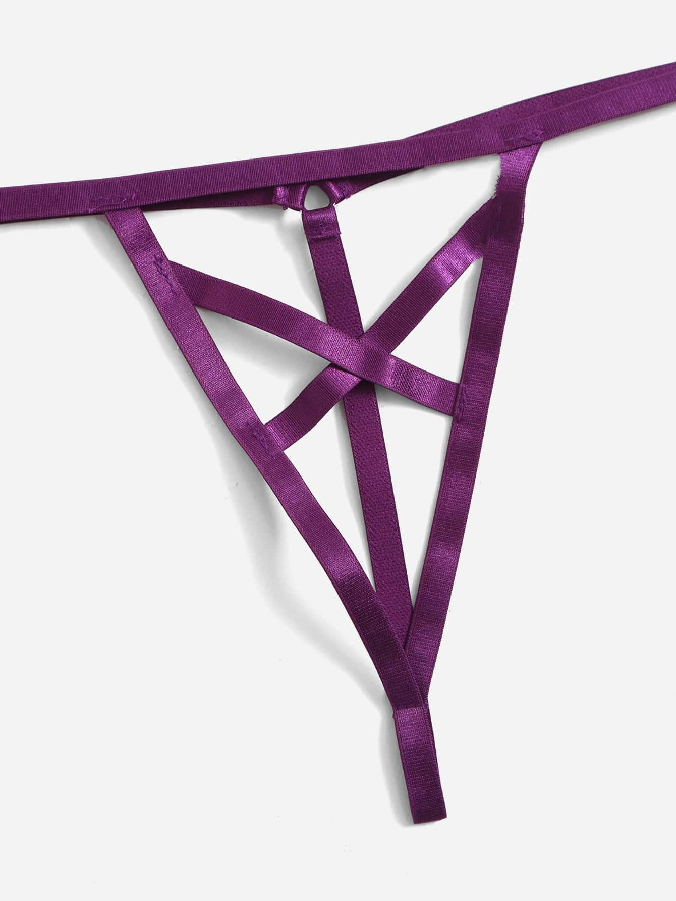 Cut-out Underwire Lingerie Set