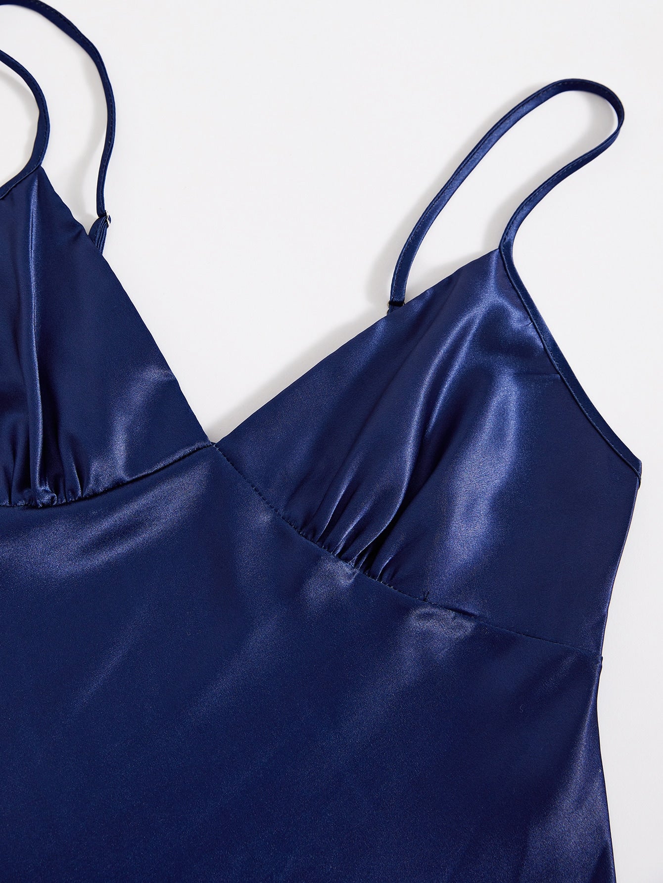 5pcs Floral Print Belted Satin Robe &amp; Cami Top &amp; Night Dress &amp; Pants &amp; Shorts