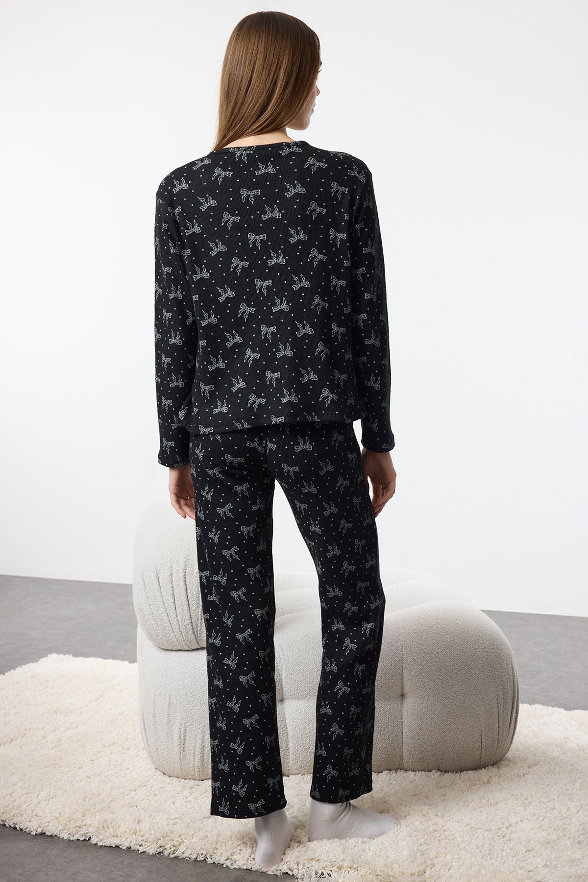 Soft Corded Pajama Set