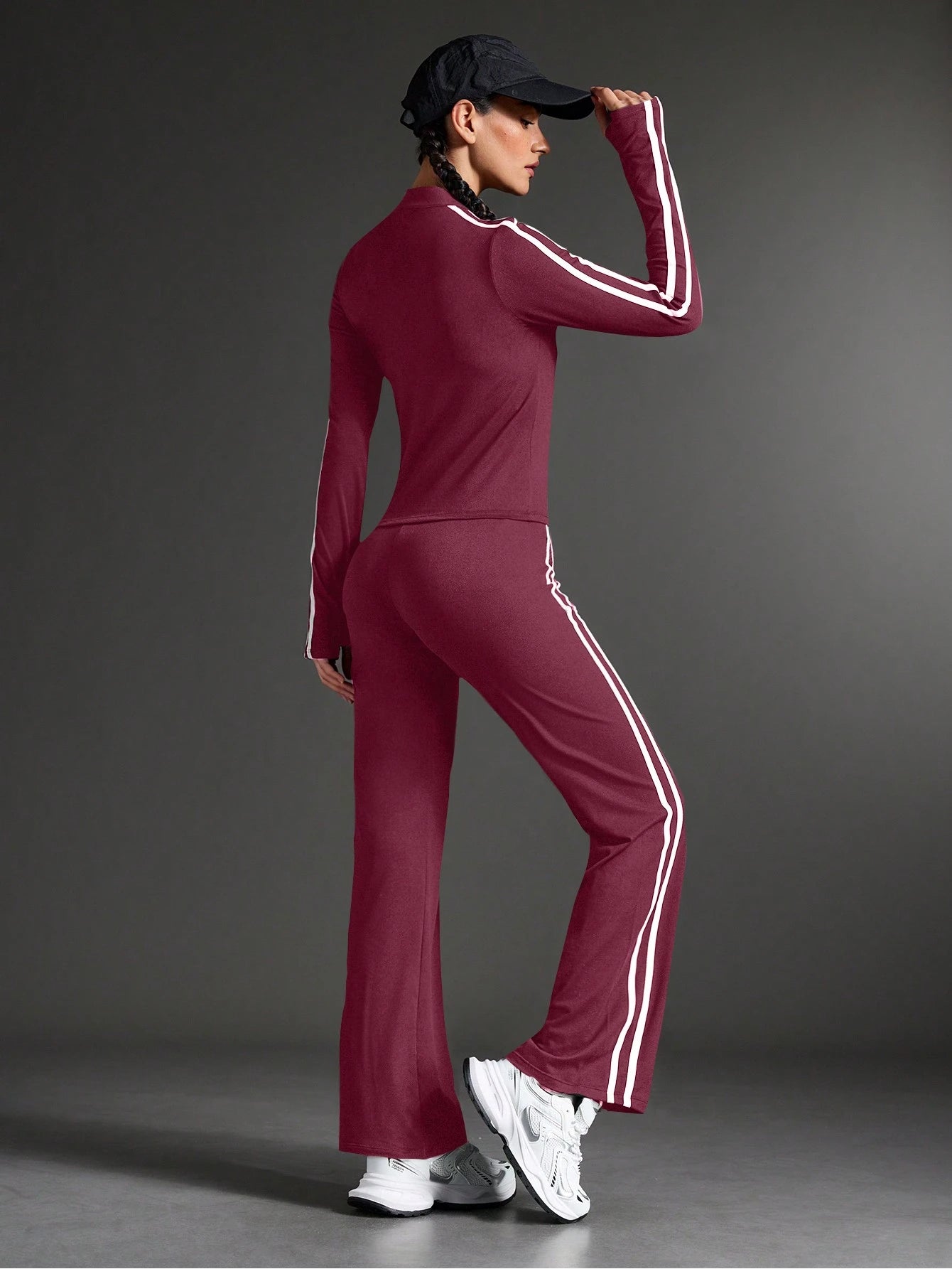 Sports &amp; Yoga Fashion Tracksuits Women Set