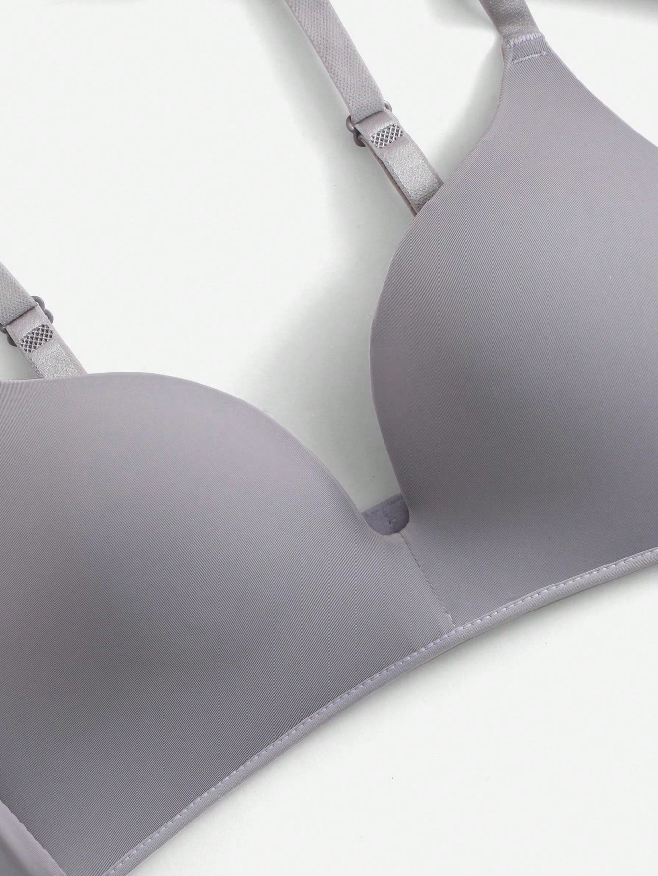 2pack Solid Wireless Bra