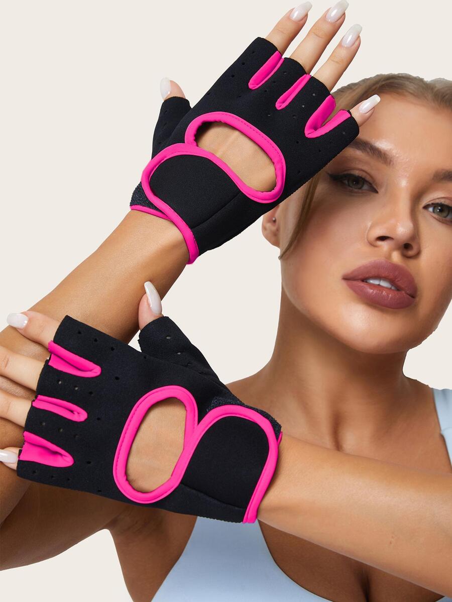 1pair Cycling Half-finger Fitness Gloves