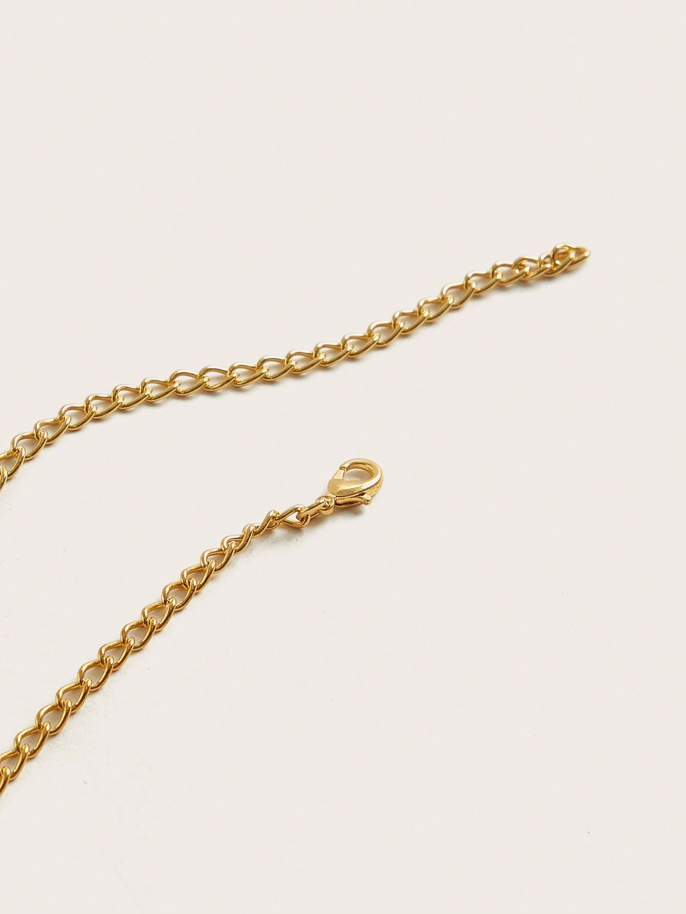 Rhinestone Chain Halter Bra Accessory