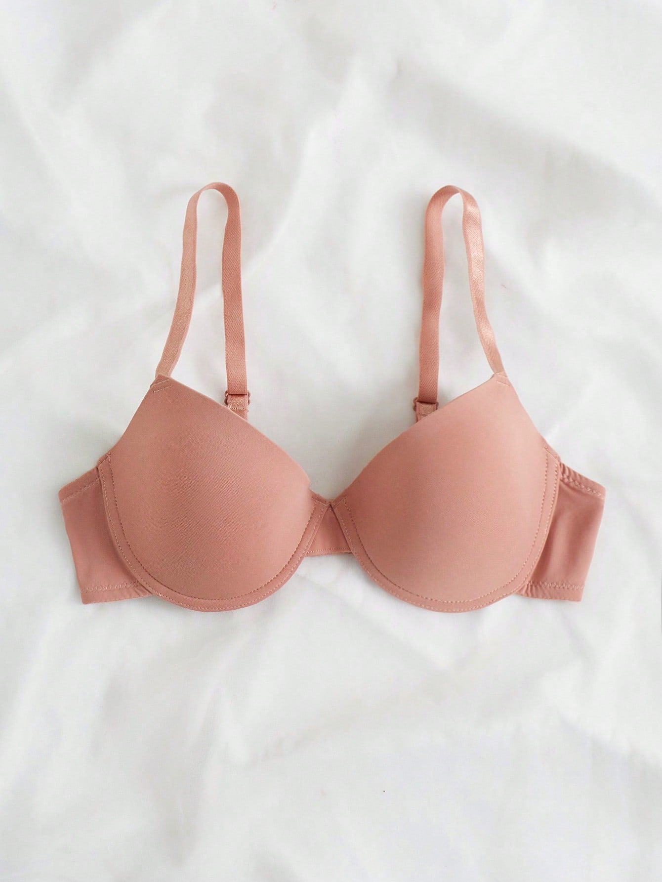 Solid Underwire Bra