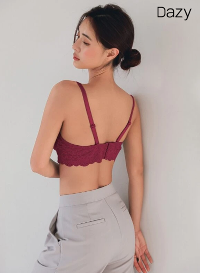 Floral Lace Underwire Bra