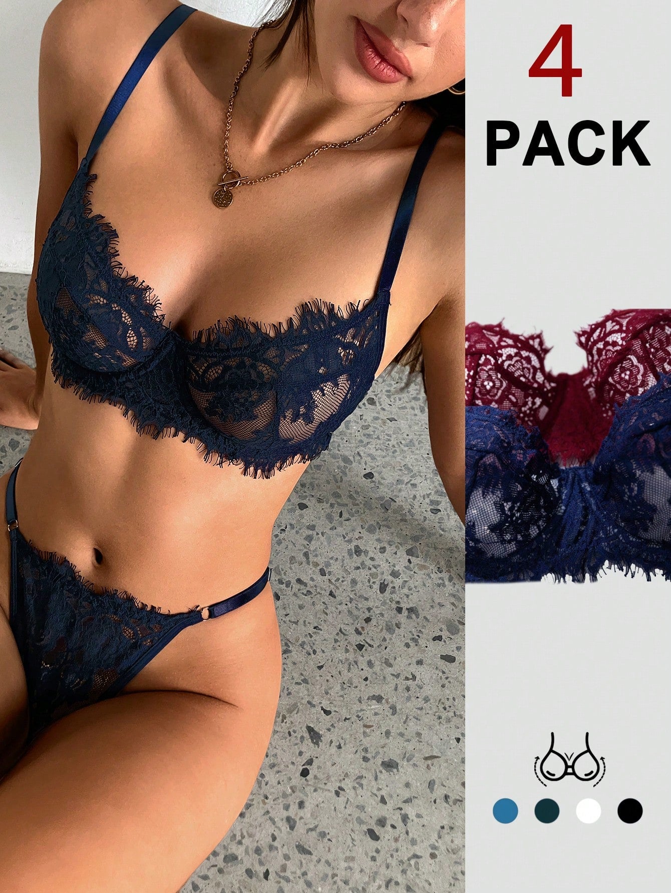 Lace Sexy Women's Underwear Set