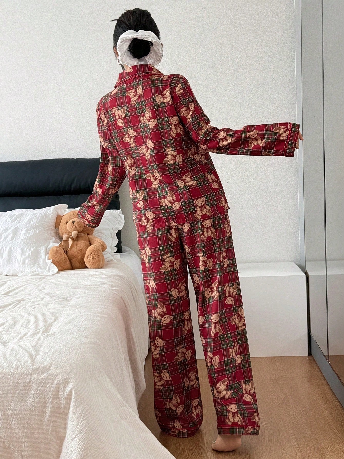 Teddy Bear Pajama Clothes Set