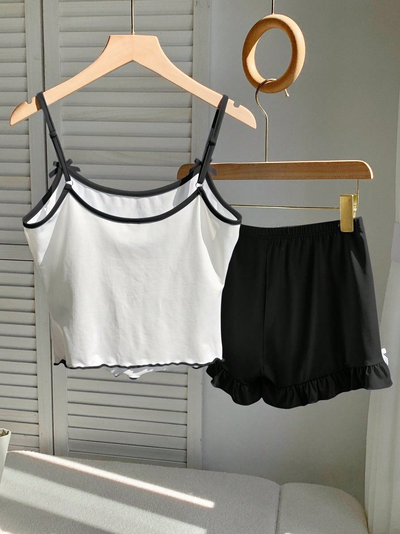 Camisole Top And Shorts Set