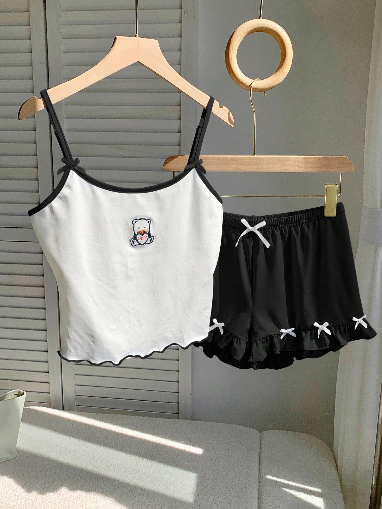 Camisole Top And Shorts Set