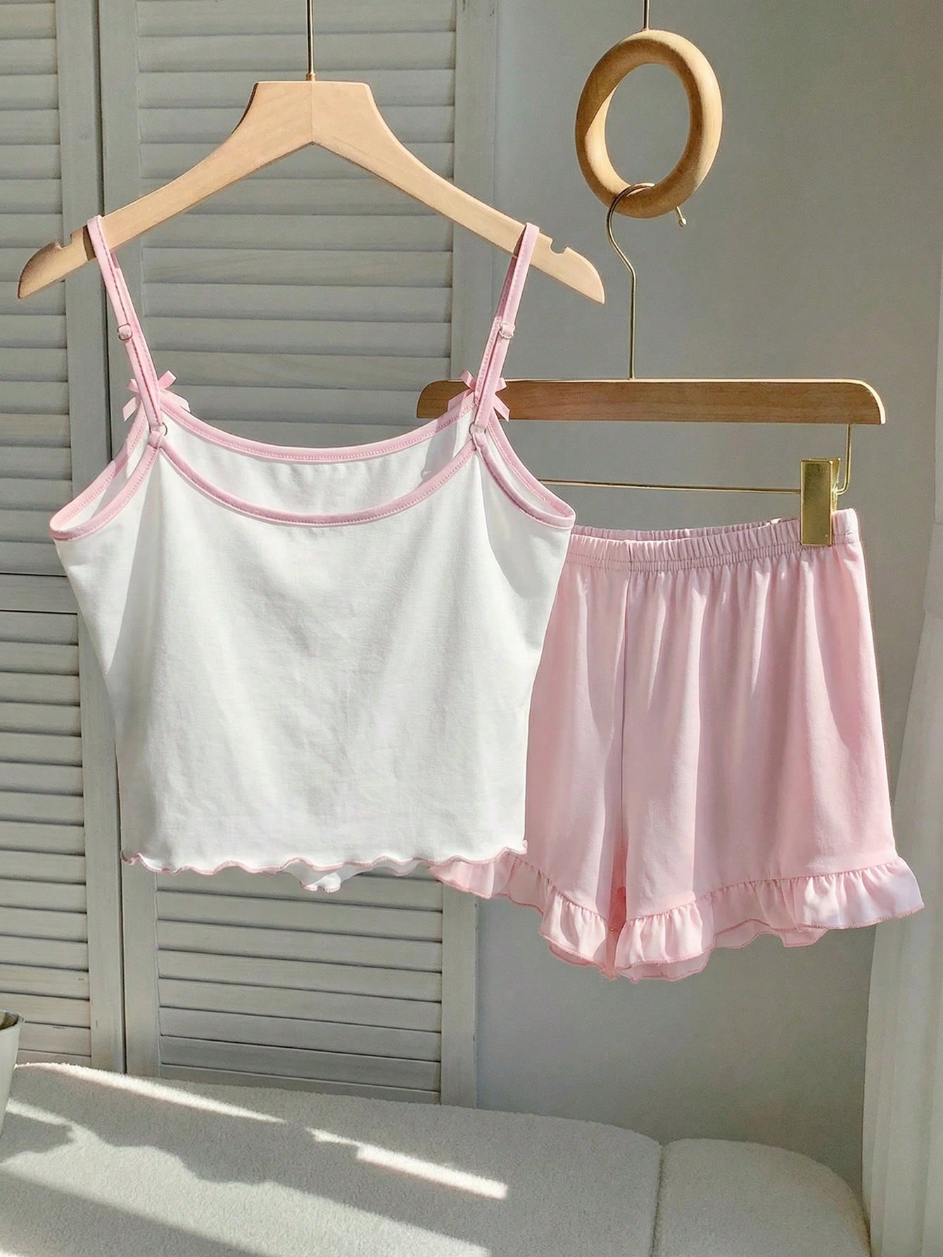 Camisole Top And Shorts Set
