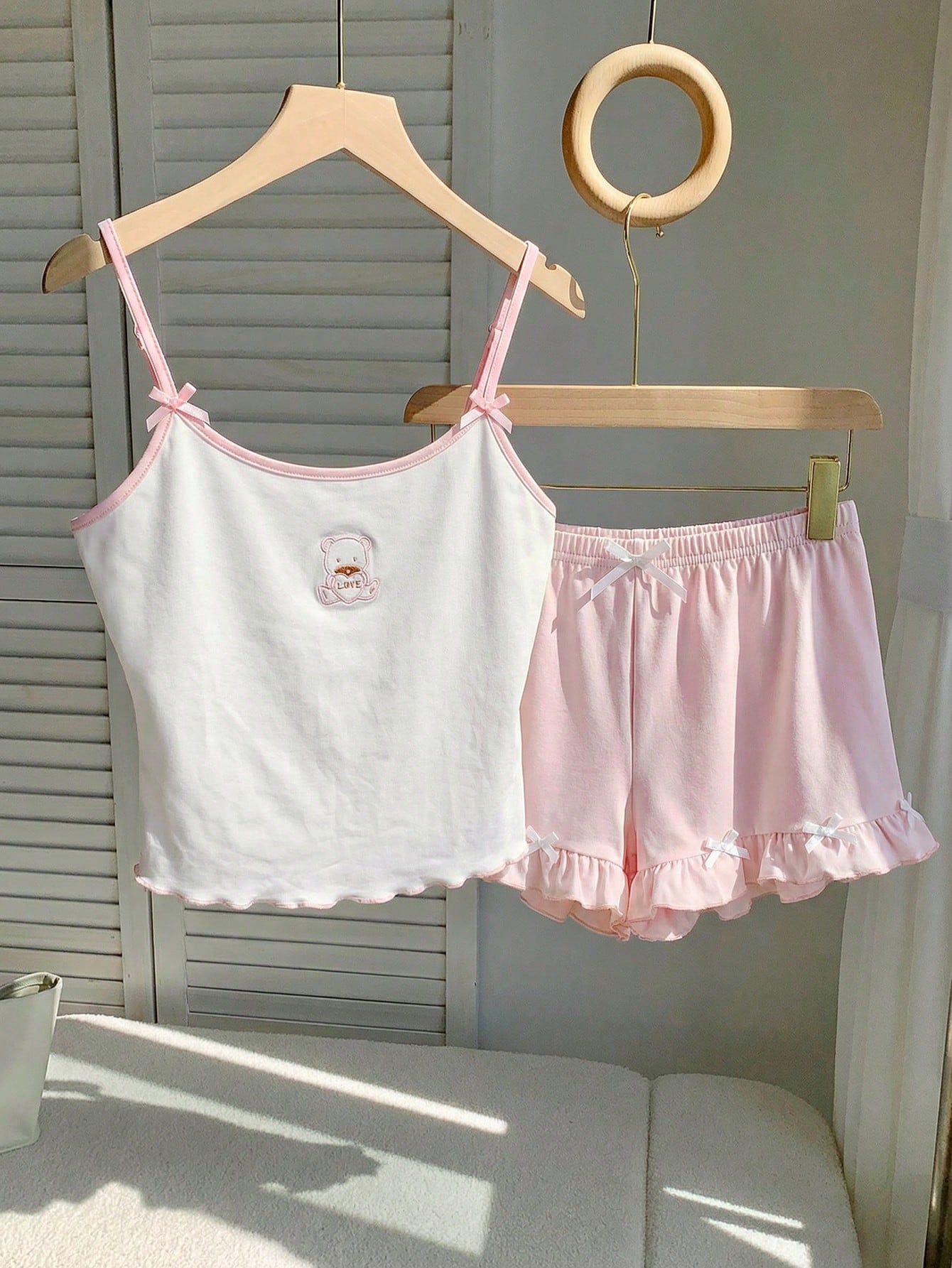 Camisole Top And Shorts Set