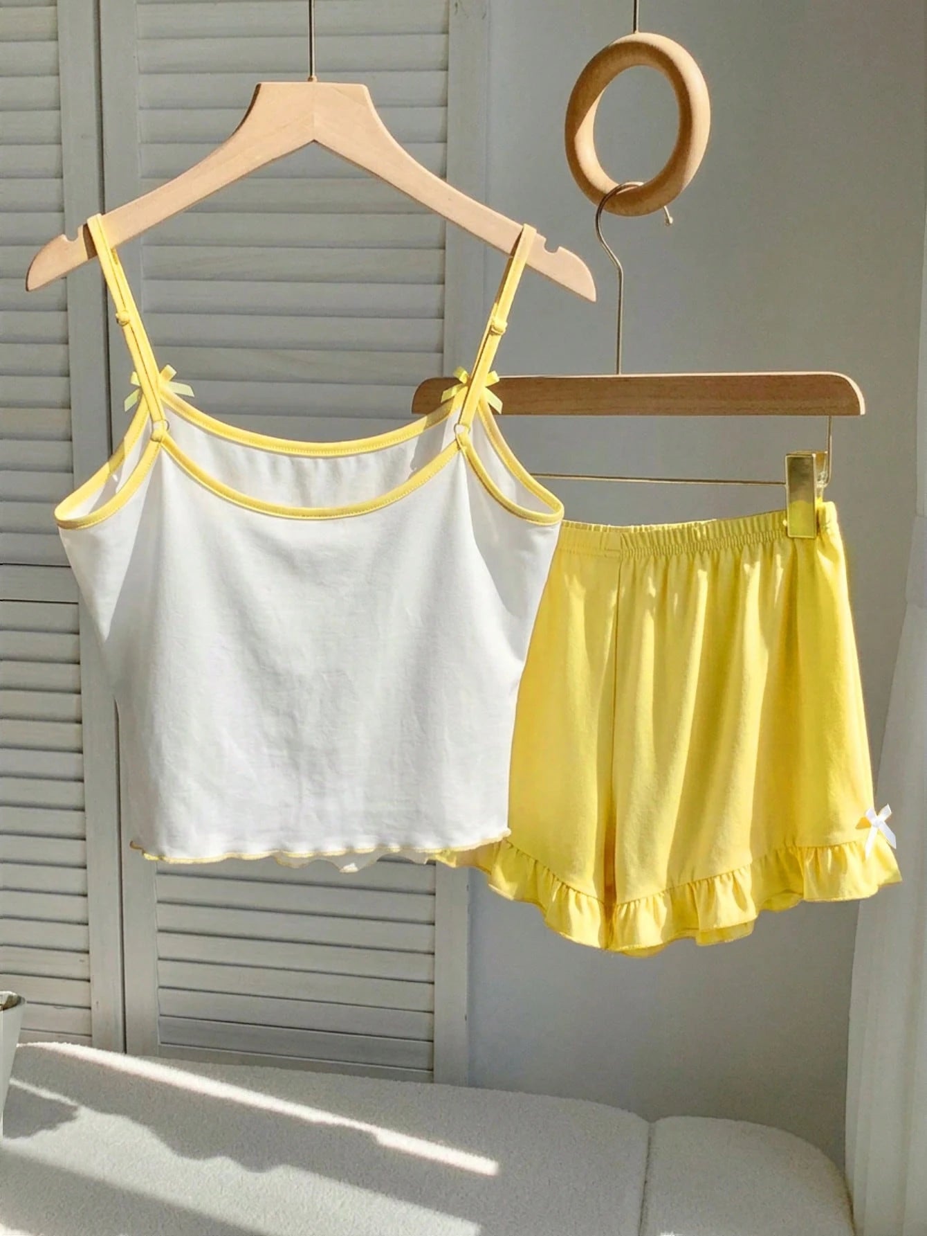 Camisole Top And Shorts Set