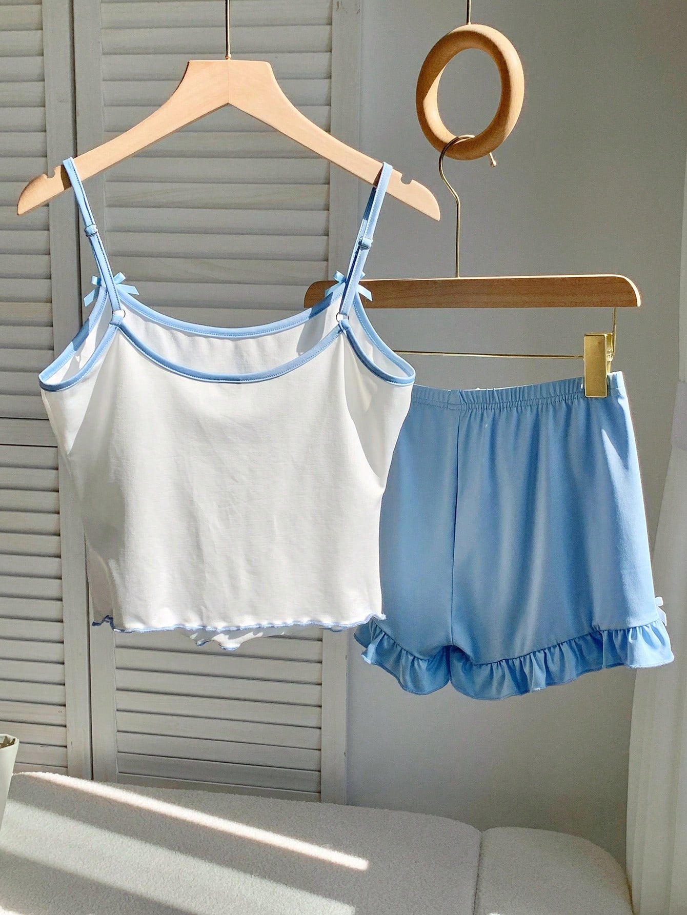 Camisole Top And Shorts Set