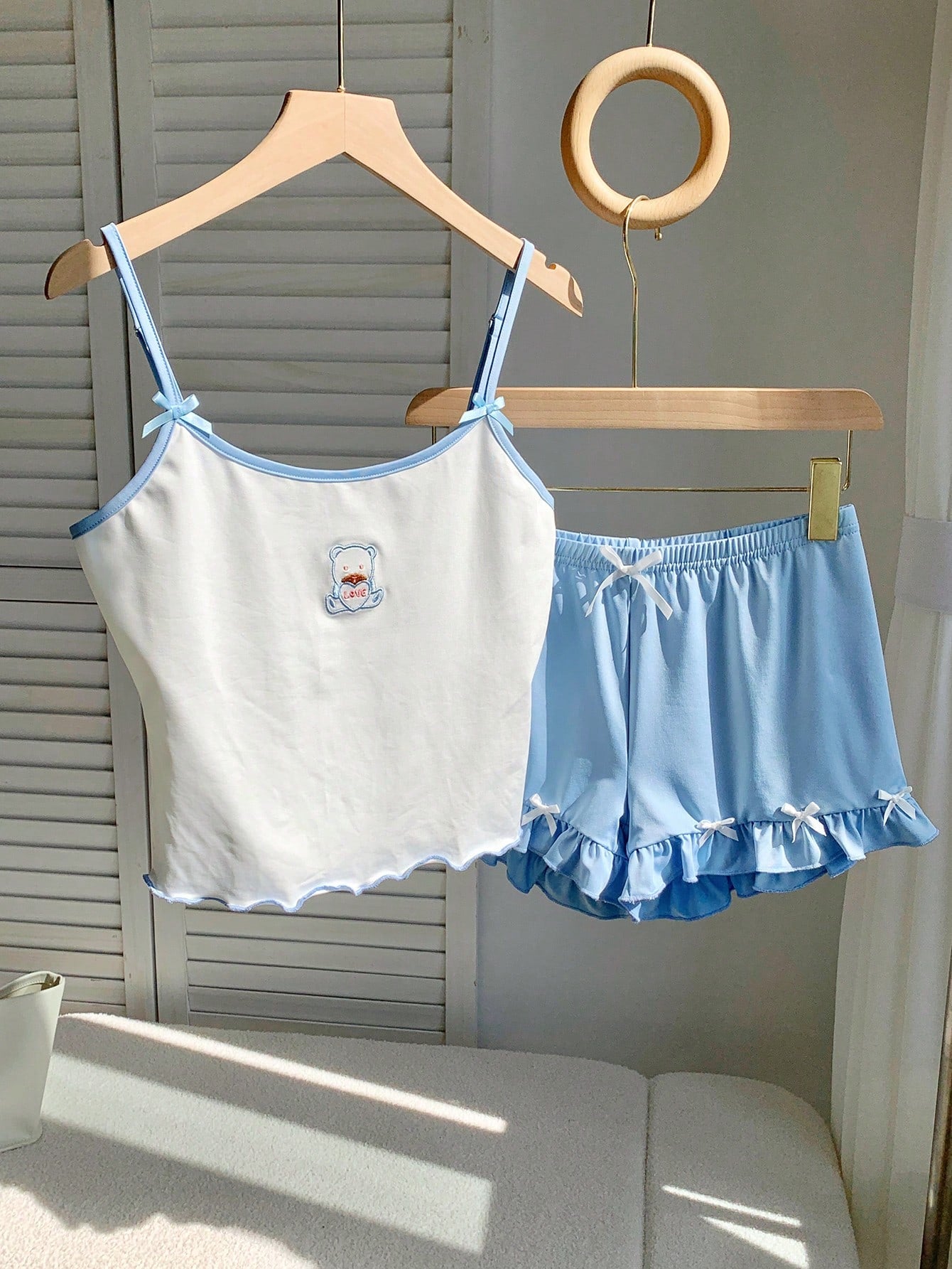 Camisole Top And Shorts Set