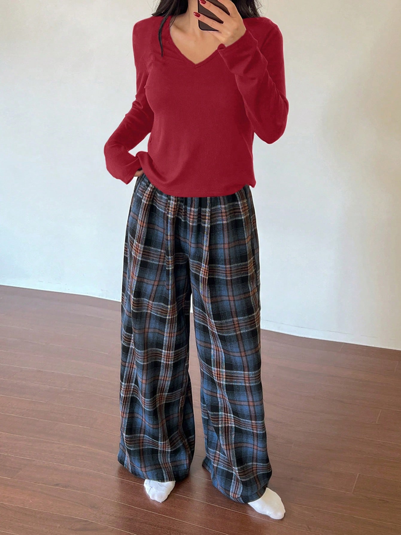 2pcs Casual Comfortable Women Pajamas Set