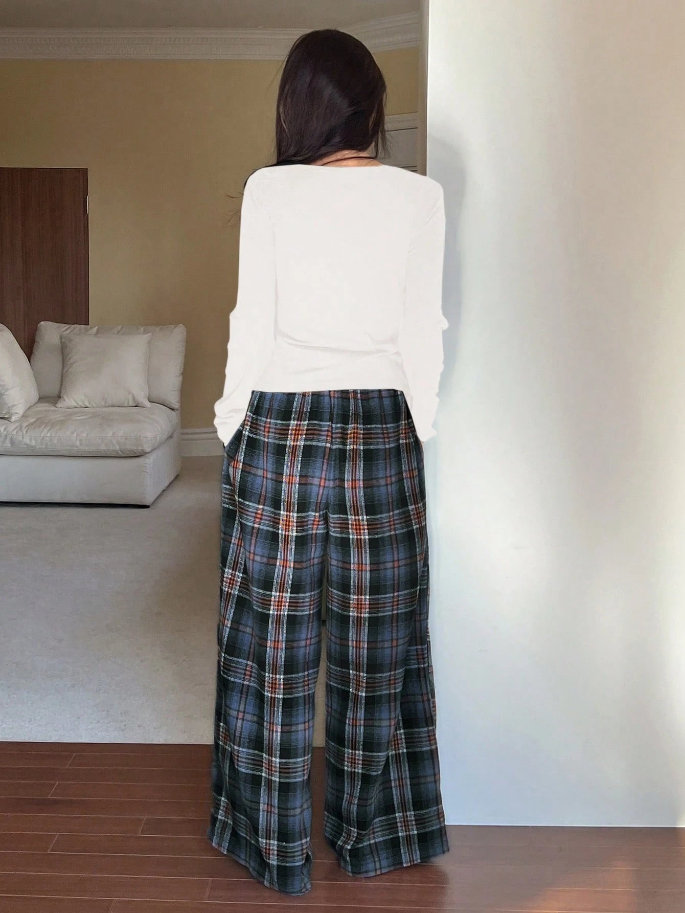 2pcs Casual Comfortable Women Pajamas Set