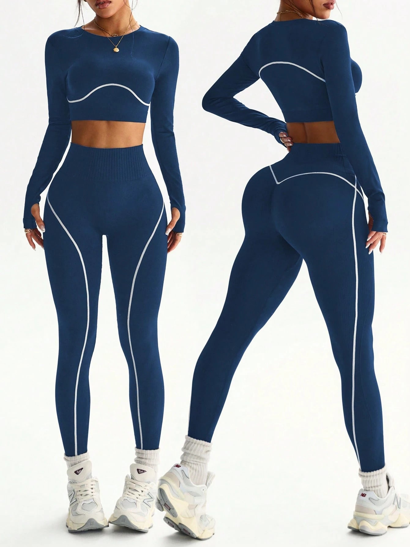Cropped Leggings Set