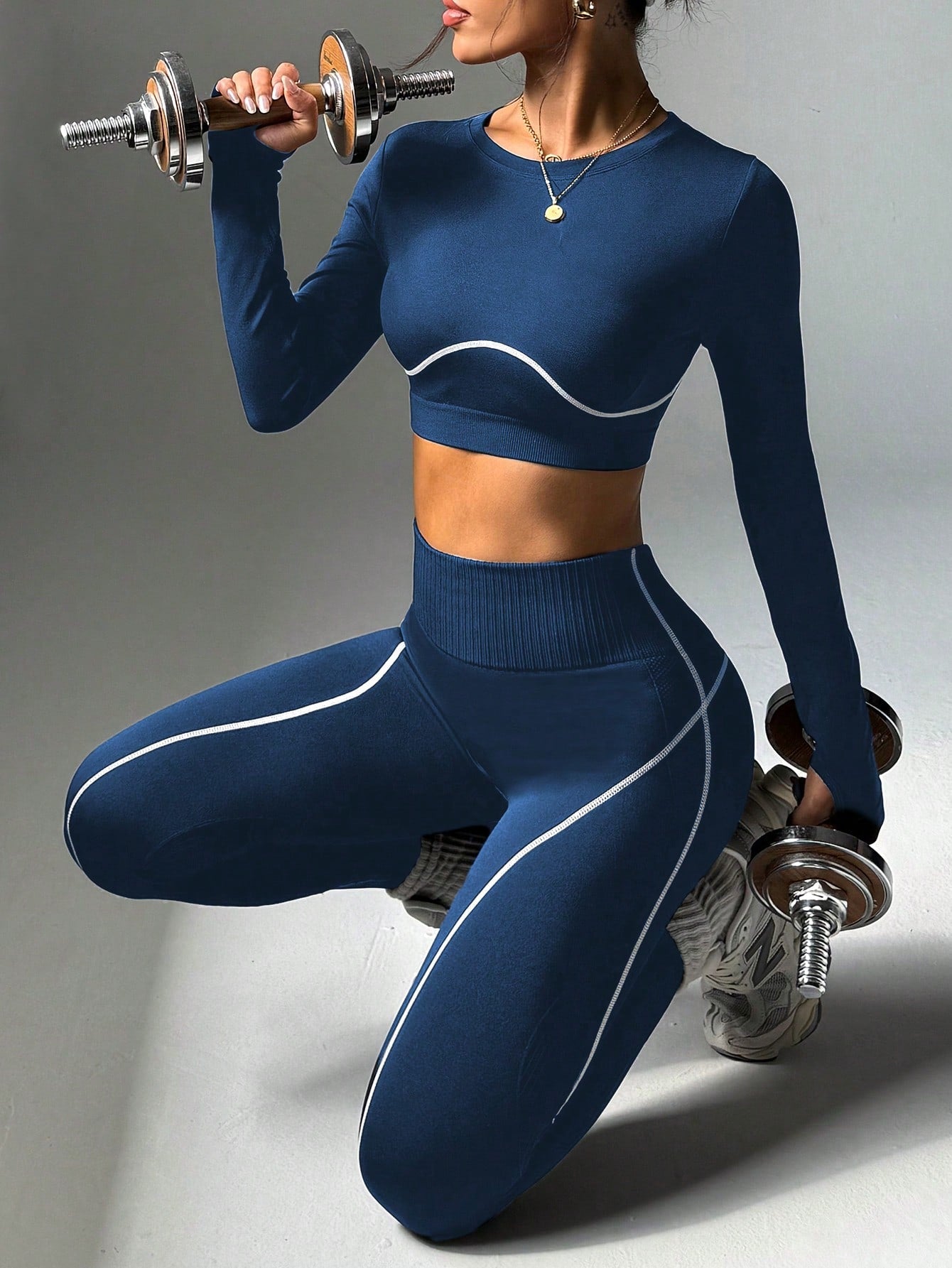 Cropped Leggings Set