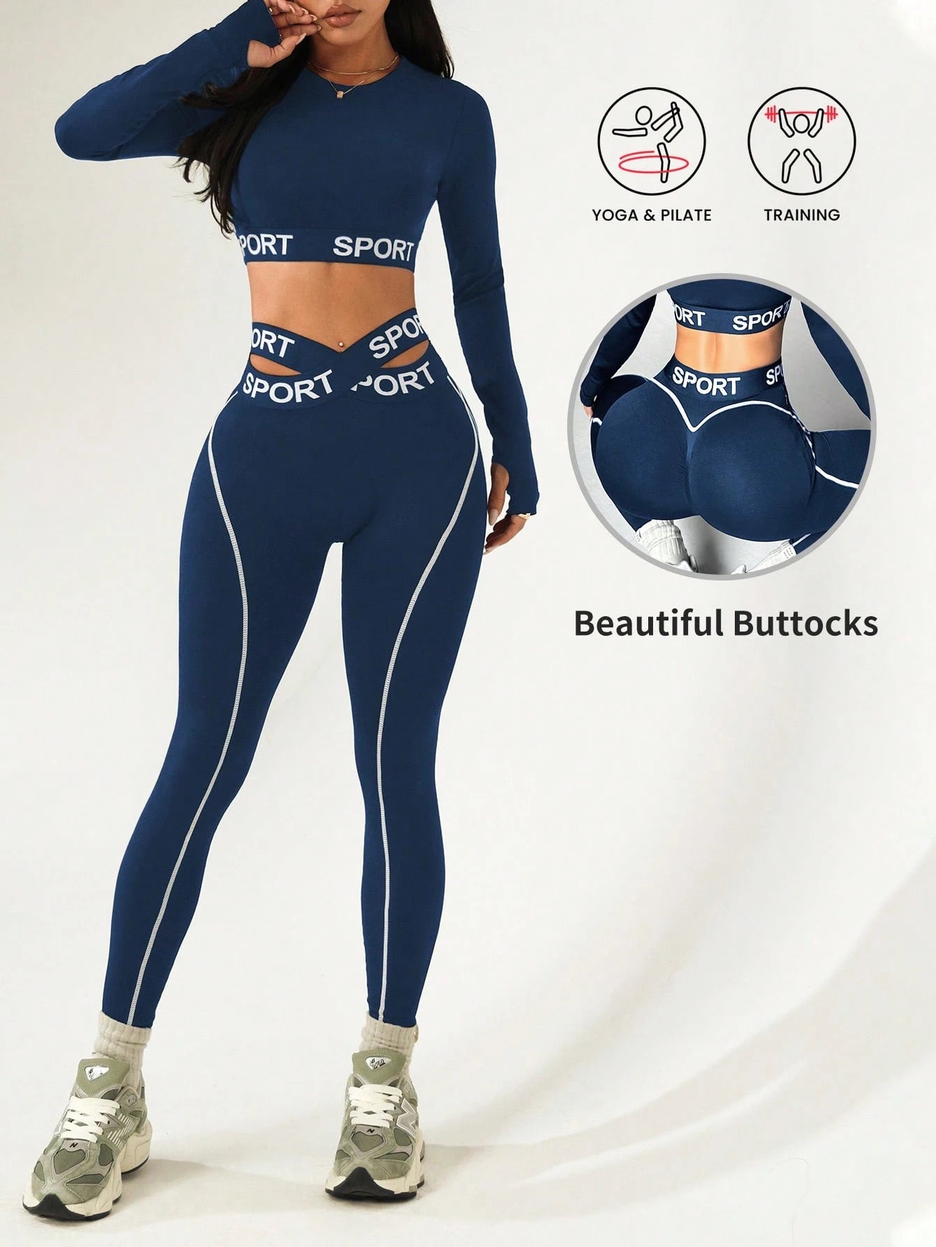 Cropped Leggings Set