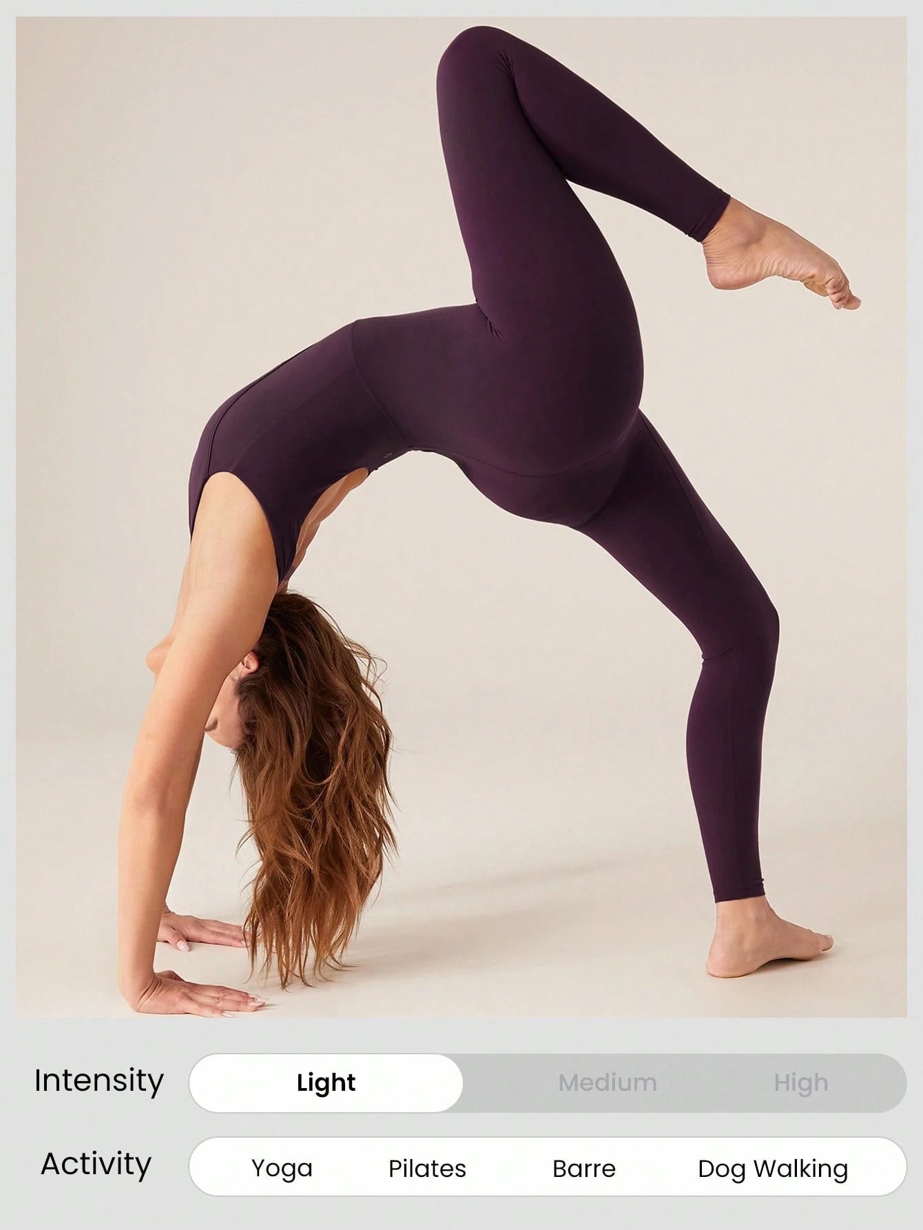Tummy Control Open Back Gym Yoga Pilates Sports Jumpsuit