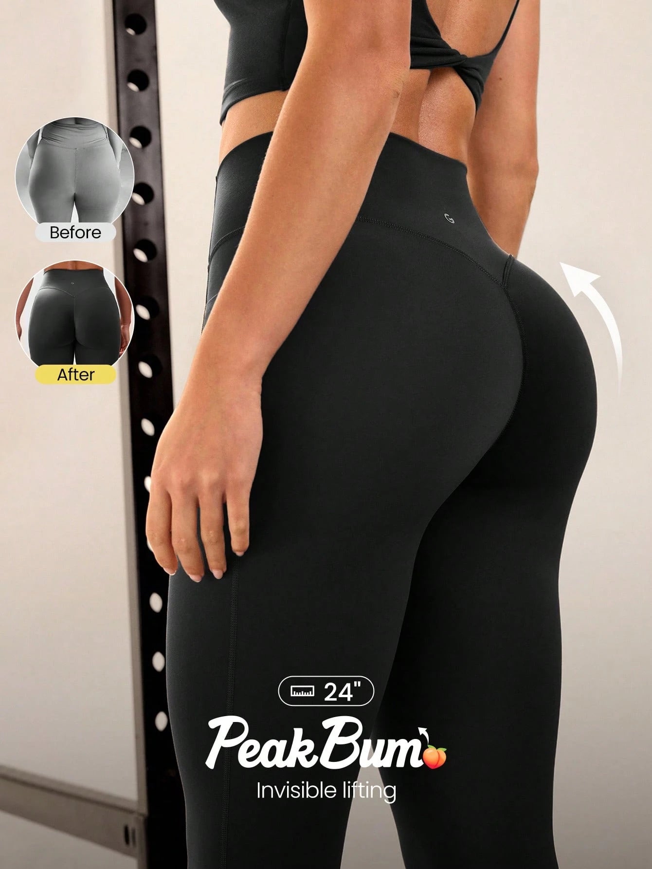 Powersculpt™-Air Sculpt Flex Sweat-Wicking Cool Feel V-Waist Butt-Lifting Leggings