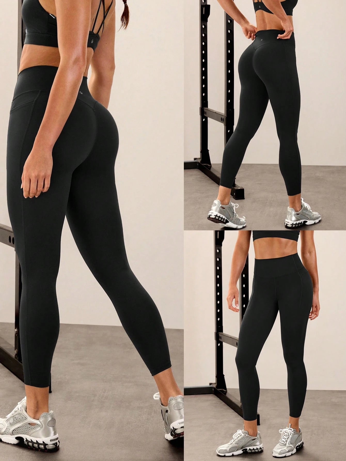 Powersculpt™-Air Sculpt Flex Sweat-Wicking Cool Feel V-Waist Butt-Lifting Leggings