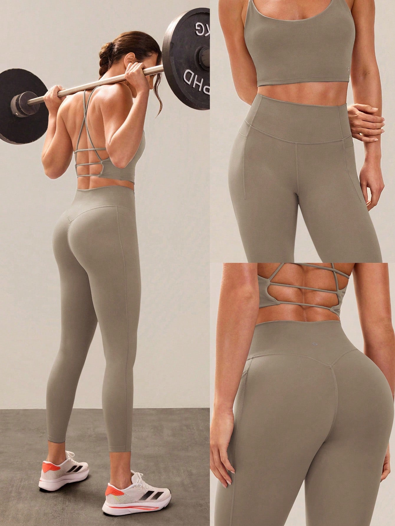 Powersculpt™-Air Sculpt Flex Sweat-Wicking Cool Feel V-Waist Butt-Lifting Leggings
