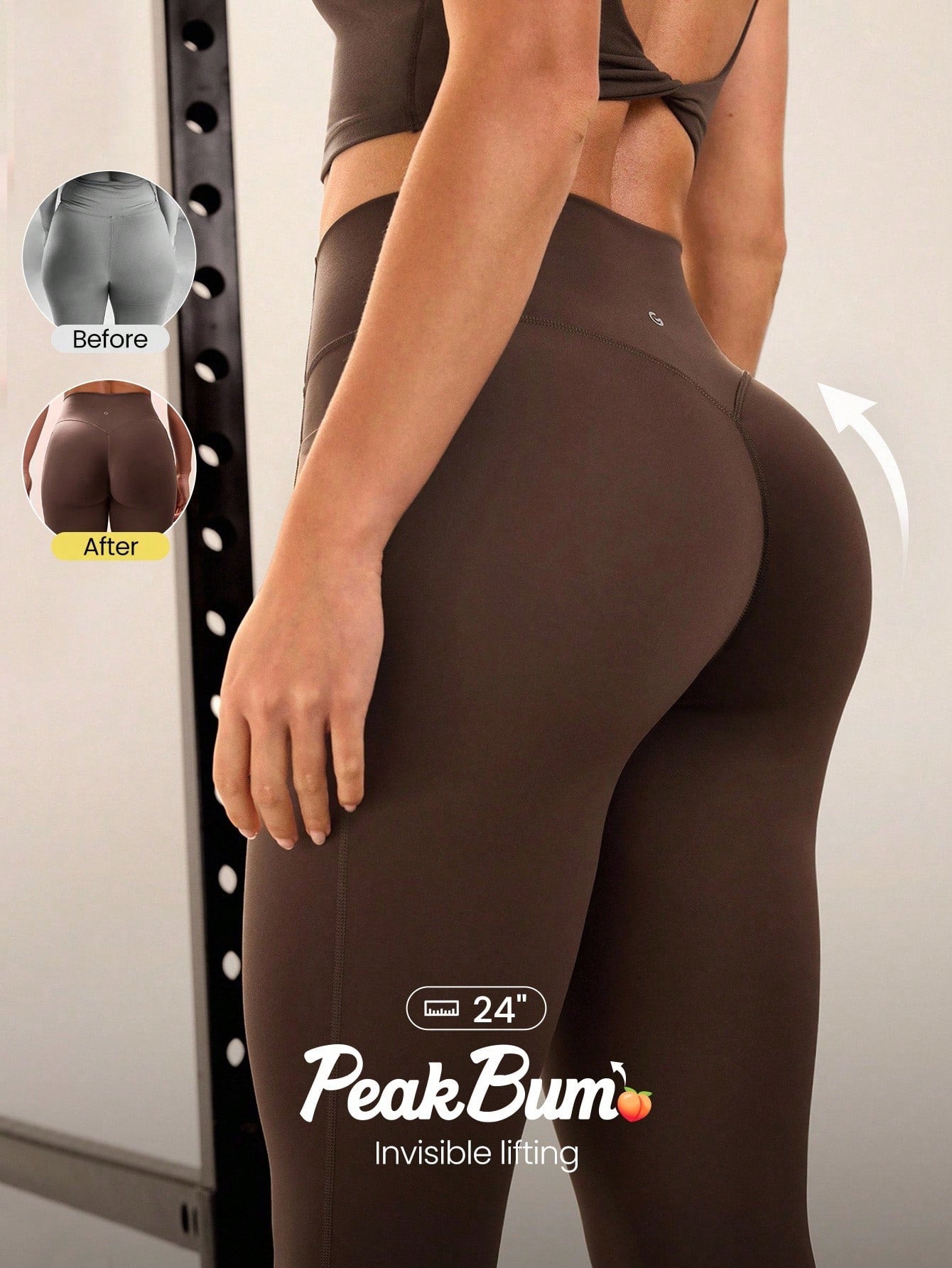 Powersculpt™-Air Sculpt Flex Sweat-Wicking Cool Feel V-Waist Butt-Lifting Leggings