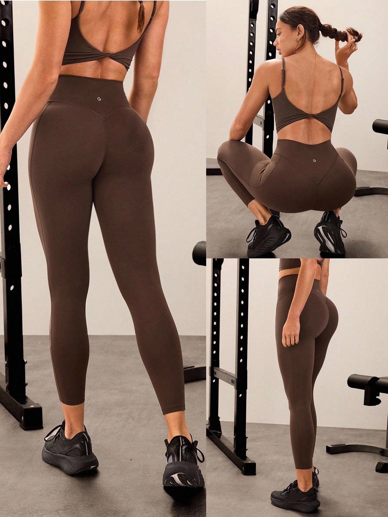 Powersculpt™-Air Sculpt Flex Sweat-Wicking Cool Feel V-Waist Butt-Lifting Leggings