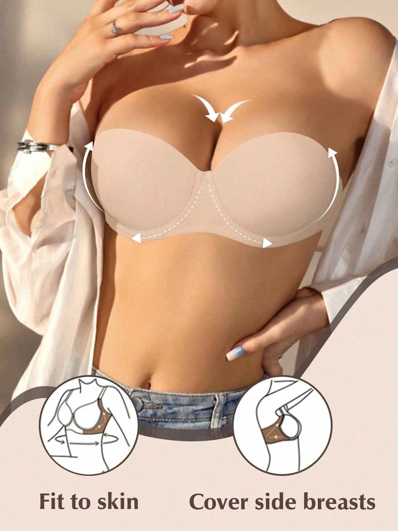 Sexy Push-Up Bra For Small Bust