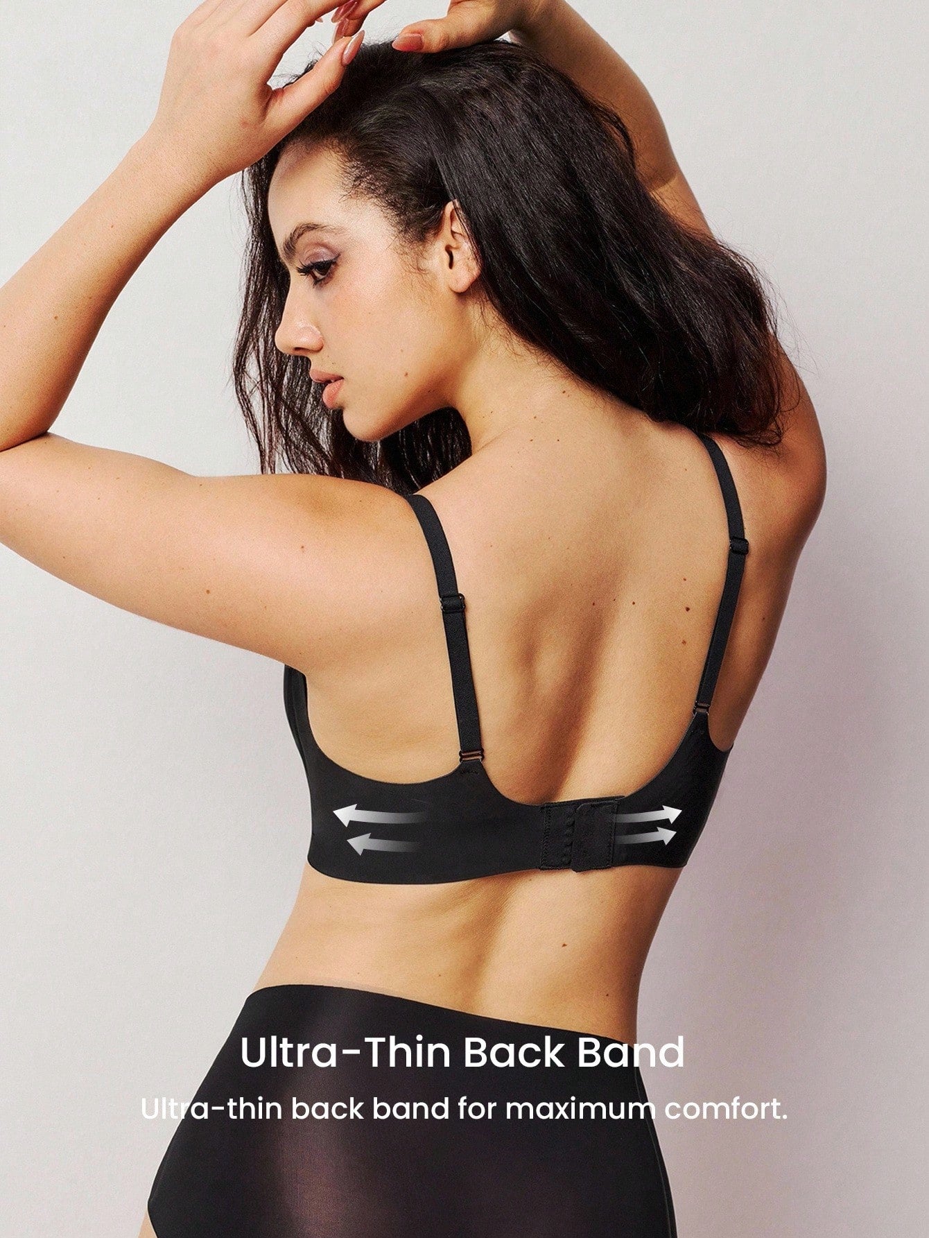 No Show Underwear Airy Sticky Basic SizeFreedom Bra