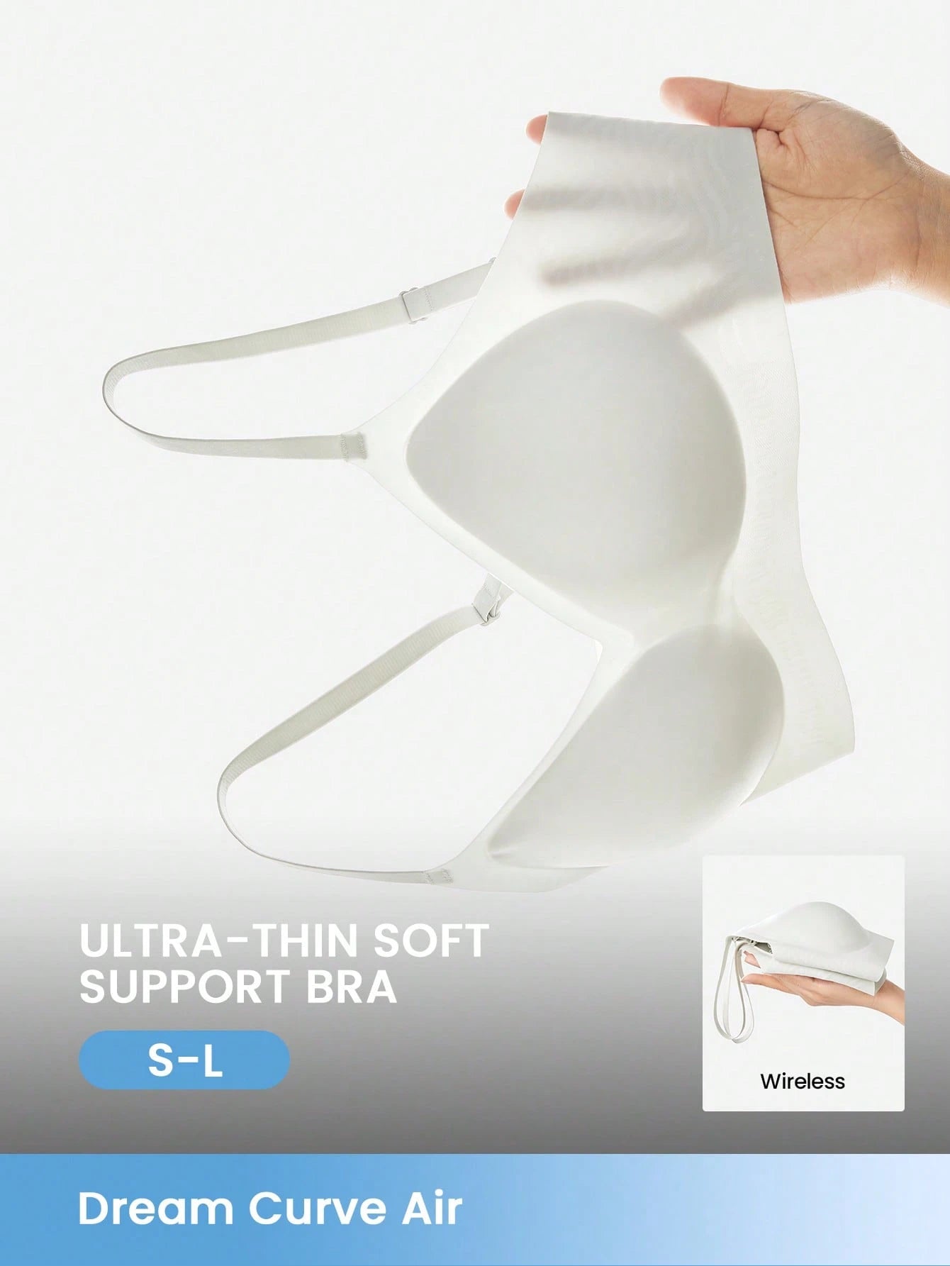 No Show Underwear Airy Sticky Basic SizeFreedom Bra