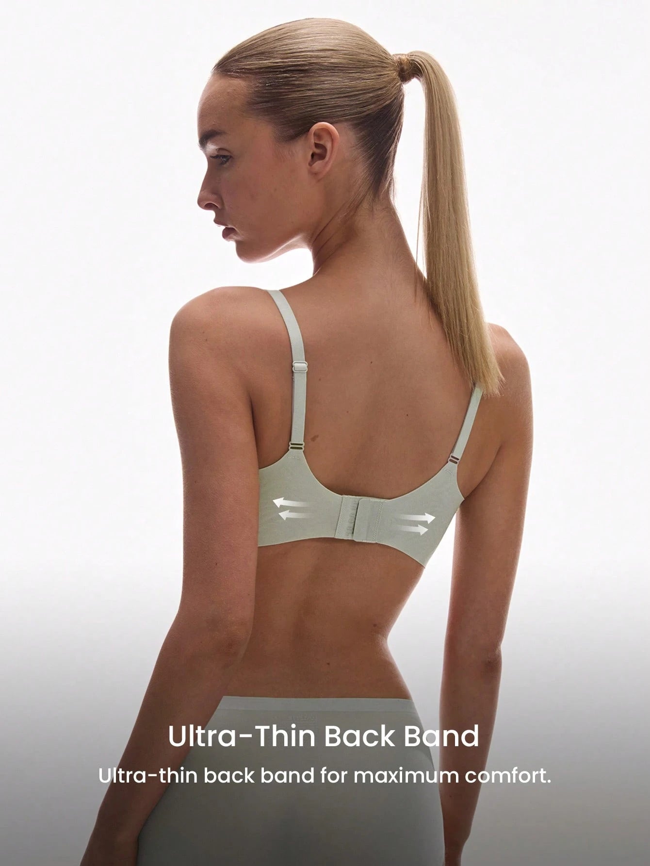 No Show Underwear Airy Sticky Basic SizeFreedom Bra