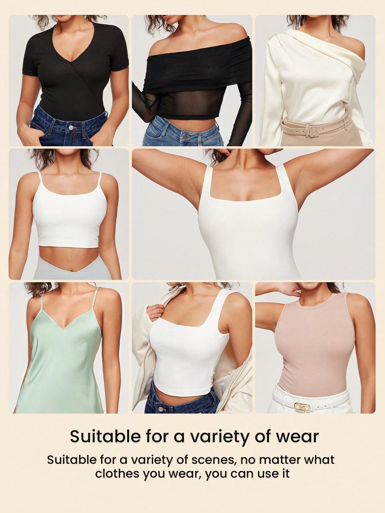 Reusable Not Sticky Self-Adhesive No-Show Silicone Nipple Covers