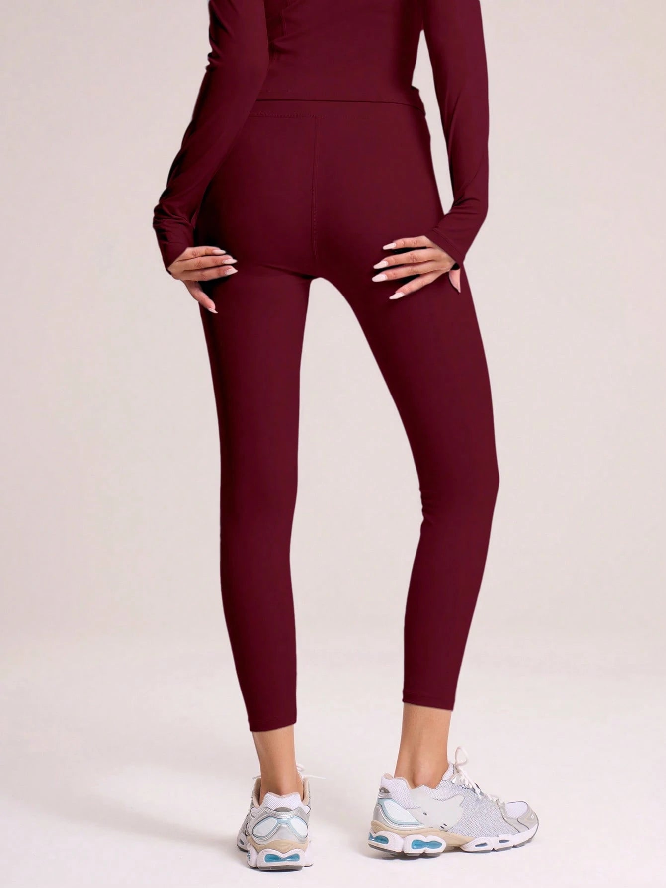 Musera Sport High Waisted Slinky Ankle Sports Activewear Leggings