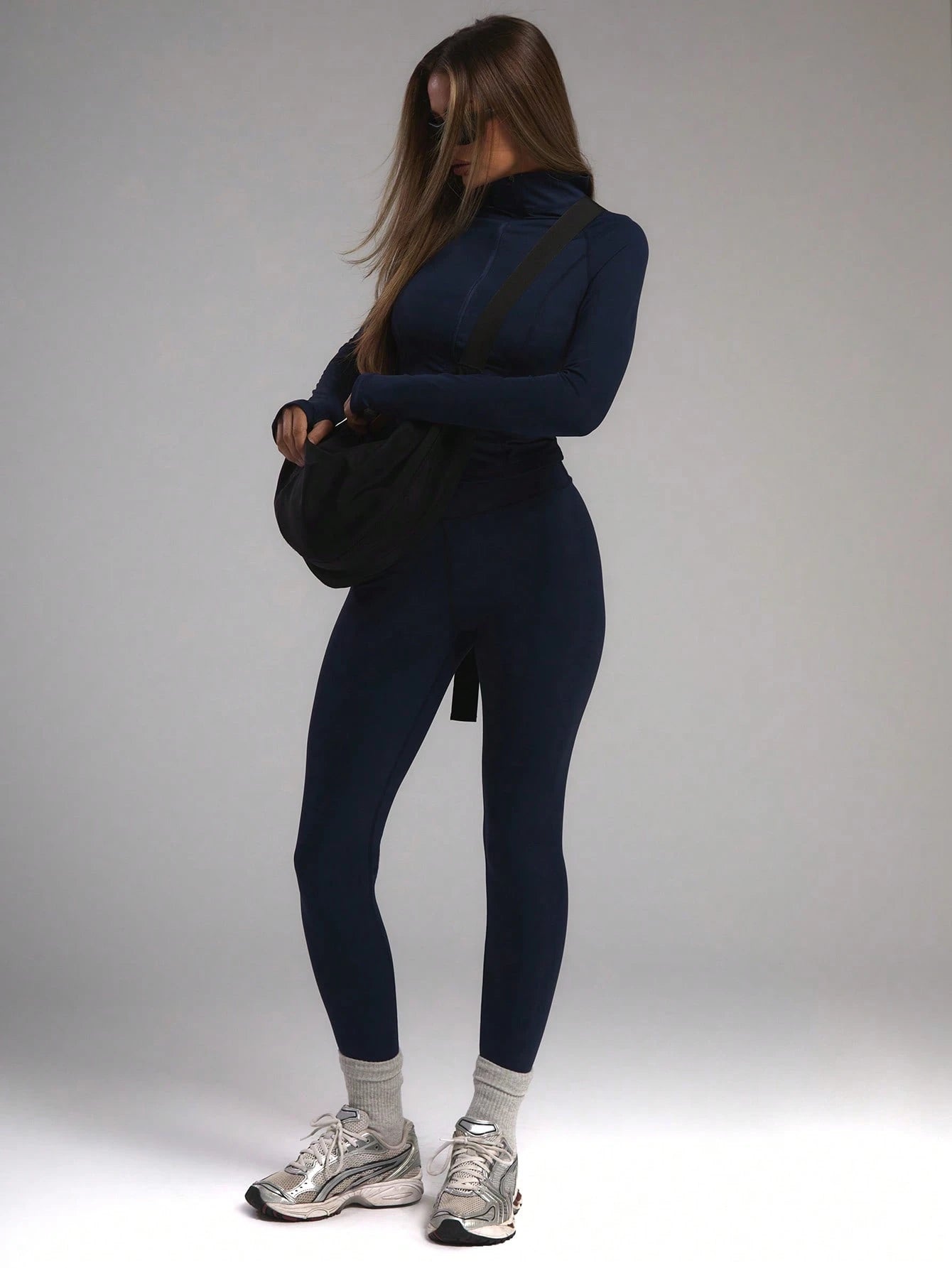 Musera Sport High Waisted Slinky Ankle Sports Activewear Leggings