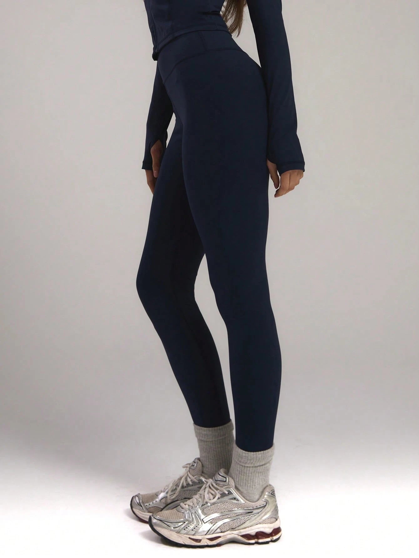 Musera Sport High Waisted Slinky Ankle Sports Activewear Leggings