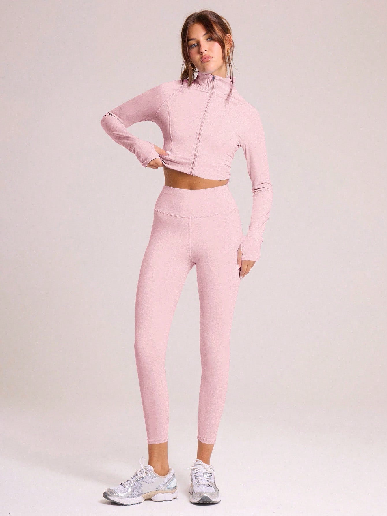 Musera Sport High Waisted Slinky Ankle Sports Activewear Leggings