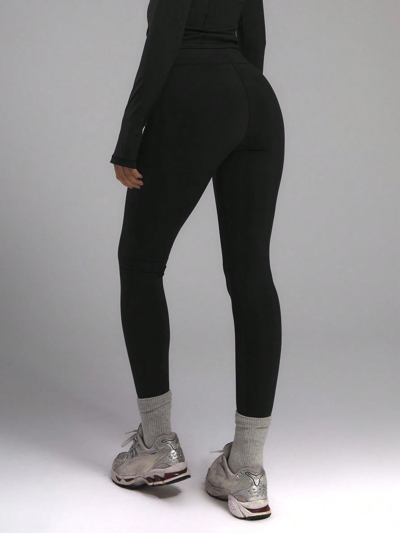 Musera Sport High Waisted Slinky Ankle Sports Activewear Leggings