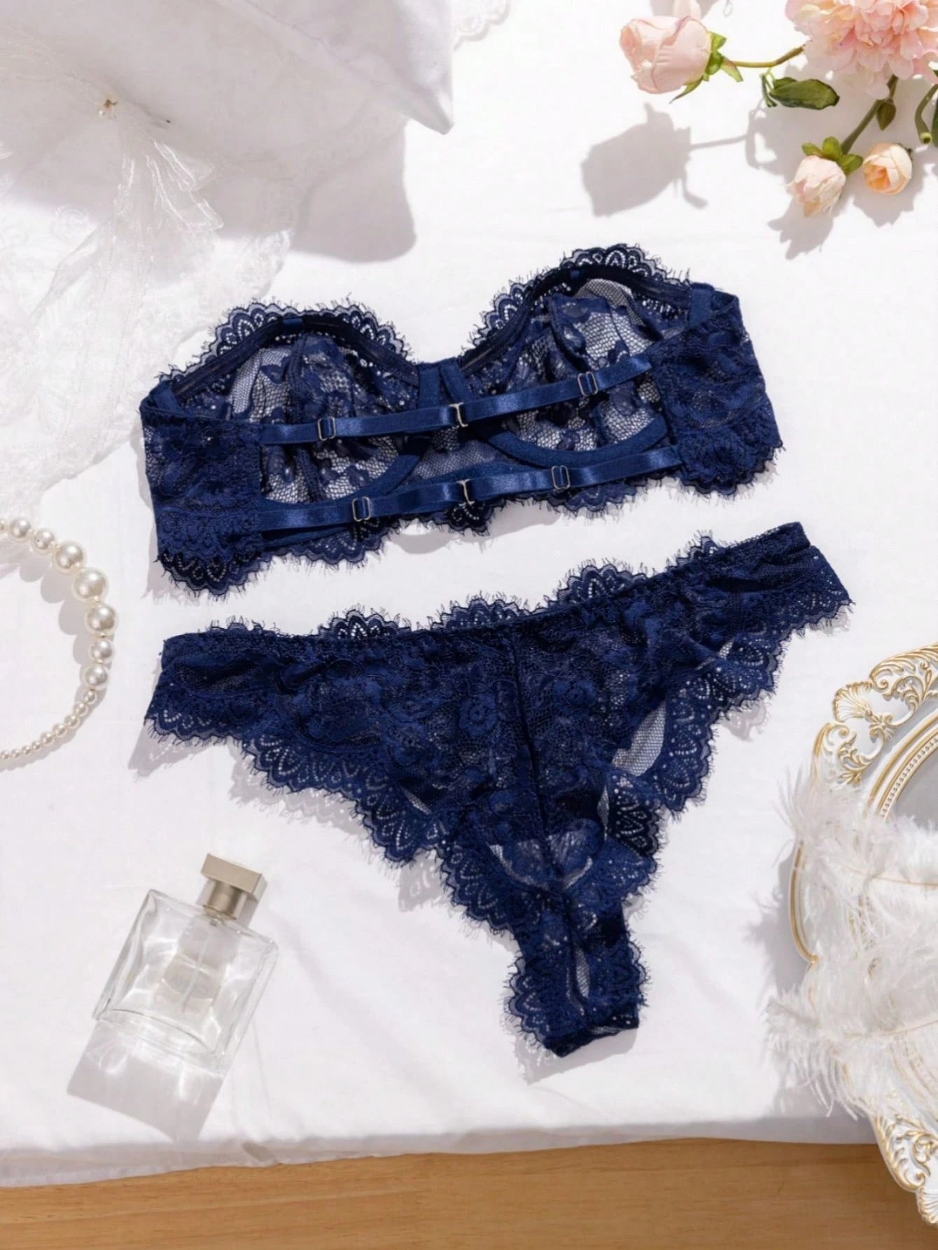 Women's Elegant Sexy Lace Lingerie Set